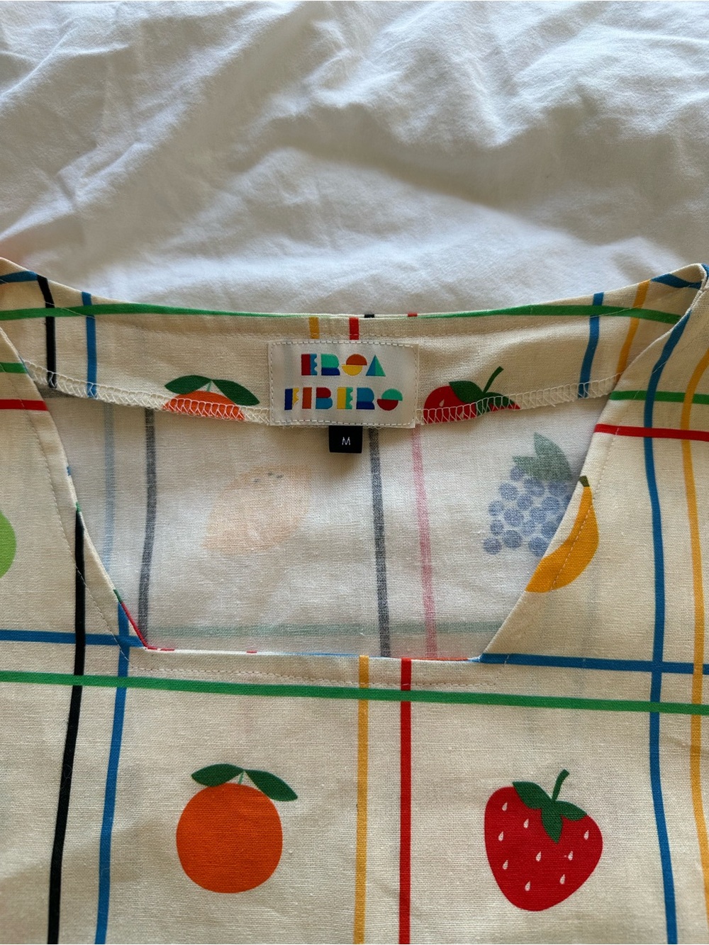 Ersa Fibers fruit salad crop top - Picture 3 of 5